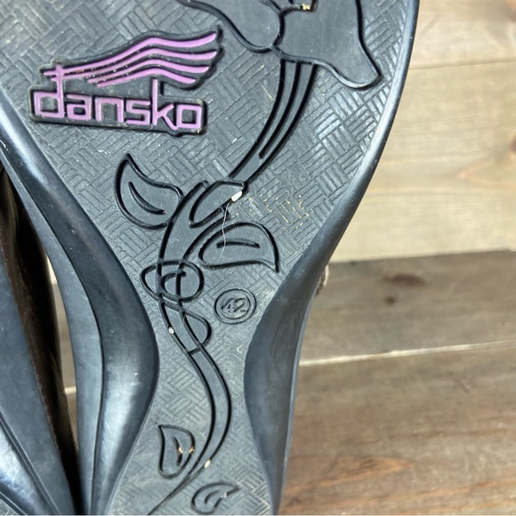 dansko womens size 42 shoes brown leather strappy comfort sandals - Picture 8 of 8